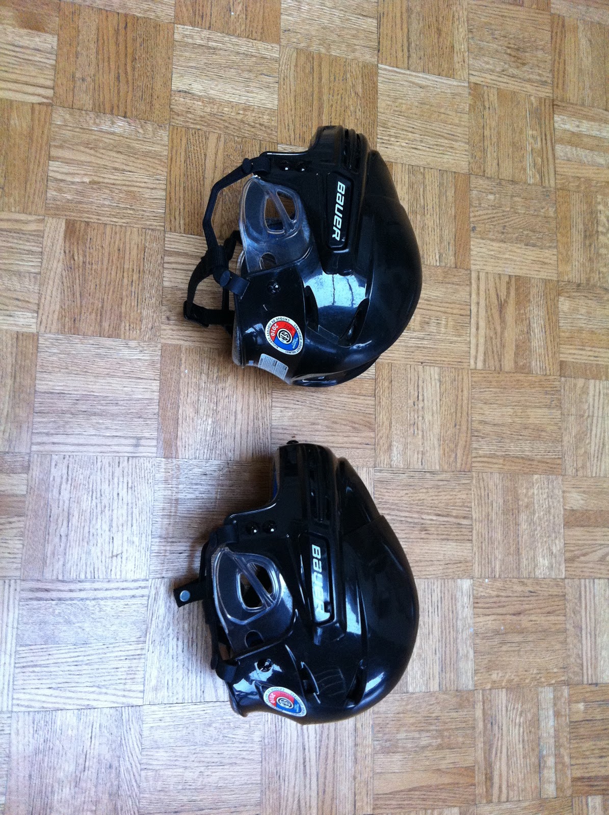 Garage Sale 2 Kids Hockey Helmets size 61/2 to 7 3/4